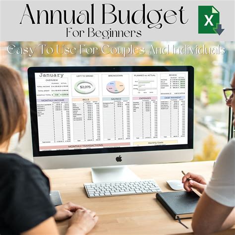 2023 Budget Template, Annual Budget, EXCEL Budget, Easy to Use Budget ...