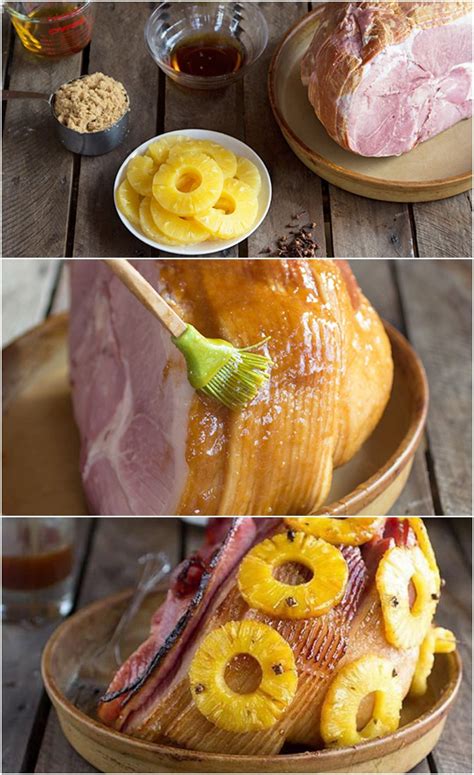 Pineapple-Glazed #Christmas Ham | Christmas ham, Holiday cooking, Food