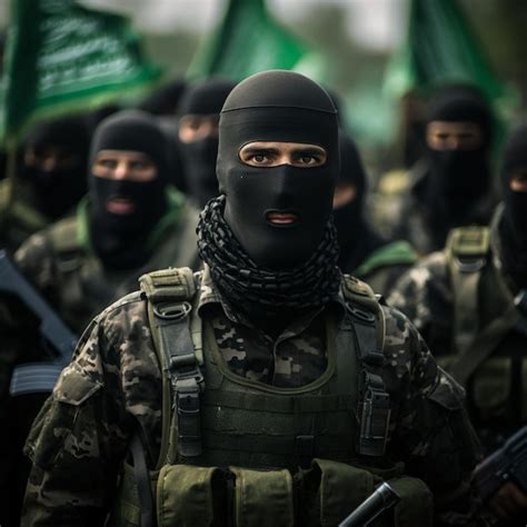 Premium AI Image | Hamas Palestinian Militant group Hamas Group Images ...