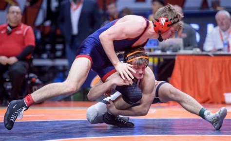 Champions crowned at state high school wrestling tournament in Champaign