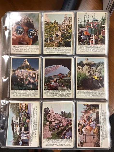 45 Different Disneyland Trading Cards From 1965 -- Antique Price Guide Details Page