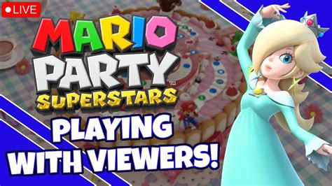 Mario Party Superstars | Playing With Viewers! - YouTube