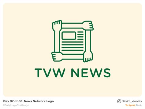 Daily Logo Challenge | Day 37 - News Network Logo by David Dooley on ...