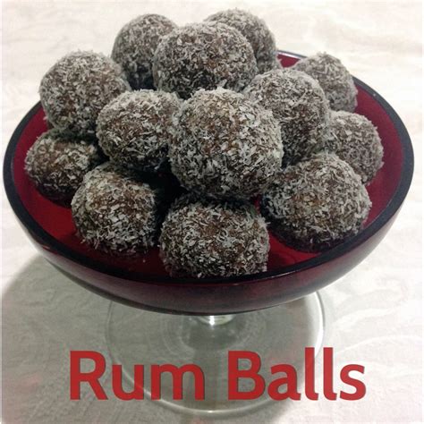 Rum Balls (Thermomix Method Included) « Mother Hubbard's Cupboard