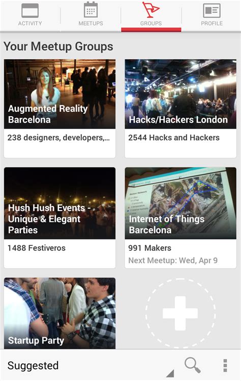 Meetup: Find events near you for Android - Download
