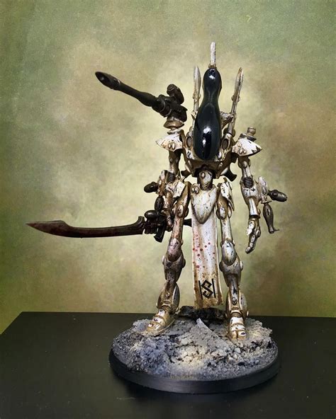 Blight Forge Studio on Instagram: “Second deathly wraith lord complete for the aeldari ...