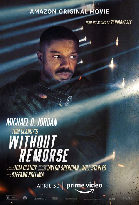 Official poster for 'Without Remorse,' starring Michael B. Jordan ...