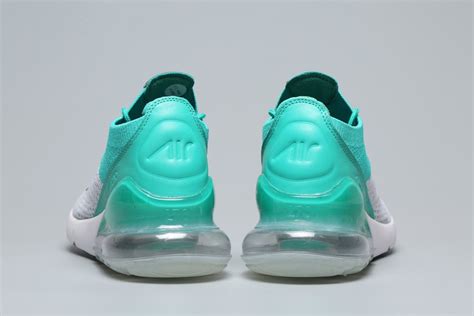 Nike Air Max 270 Flyknit Clear Emerald/Black-Pure Platinum-White ...