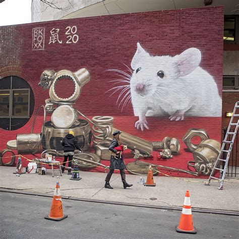 One Man's Trash (Is A Mouse's Treasure) by bkfoxx - Street Art Cities