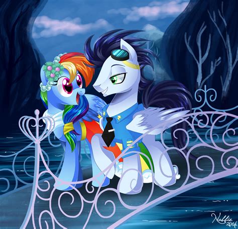 Rainbow Dash And Soarin Fanart - fairouziatbeats