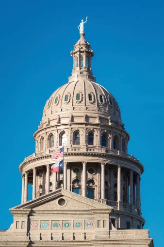 Dome Of The Texas State Capitol In Austin Stock Photo - Download Image Now - iStock