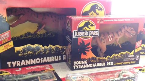 Jurassic Park Toy Collection! 1993, Kenner® - YouTube