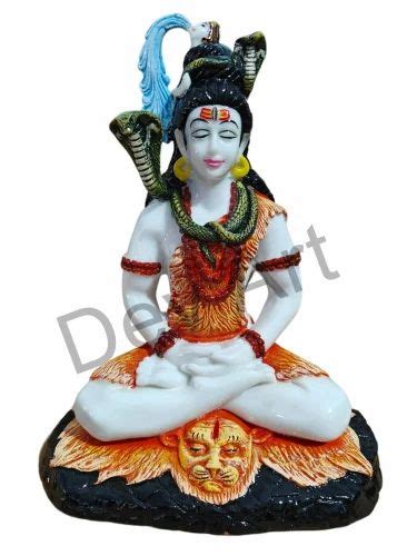 Fiber Mahadev Shiv Shankar Statue, Temple at Rs 900 in Bhiwandi | ID: 2852149788012