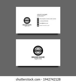 Corporate Business Card Logo Design Template Stock Illustration 1942742128 | Shutterstock