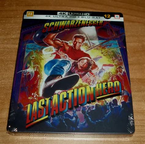 THE LAST GREAT Hero (Last Action Hero) 4K UHD + Blu-Ray Steelbook New ...