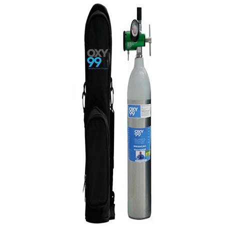 Buy OXY99 Portable Oxygen Cylinder (750 L) Online at Low Prices in India - Amazon.in