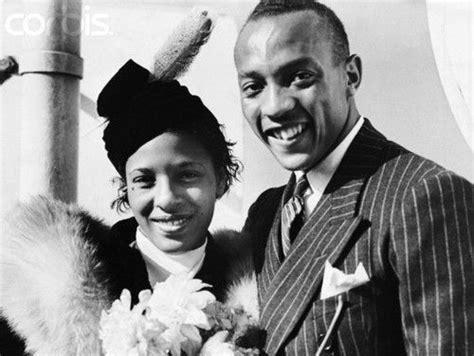 Jesse Owens & wife, Ruth. - "black love...is a beautiful thing" | Jesse owens, Black love, Owen