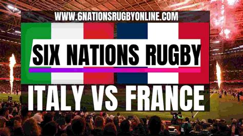 France vs Italy Live Stream 2024 | Six Nations Rugby RD 3