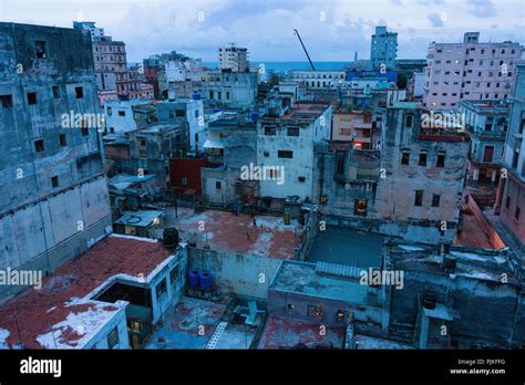 Cuba, Havana, old town at dawn Stock Photo - Alamy