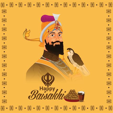 Happy vaisakhi poster with creative drum 2194611 Vector Art at Vecteezy