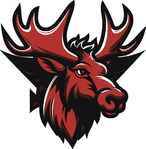 Moose Logo Design with Bold Black Appeal Majestic Moose in Vector Artform 34068048 Vector Art at ...