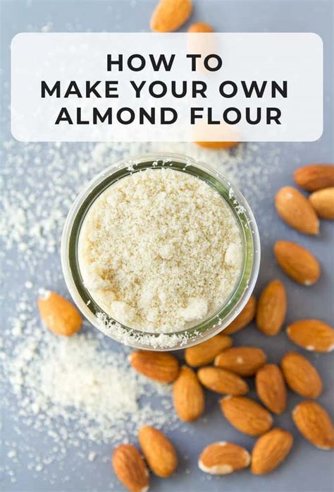 Almond Meal vs Almond Flour, Plus How To Make Almond Flour at Home