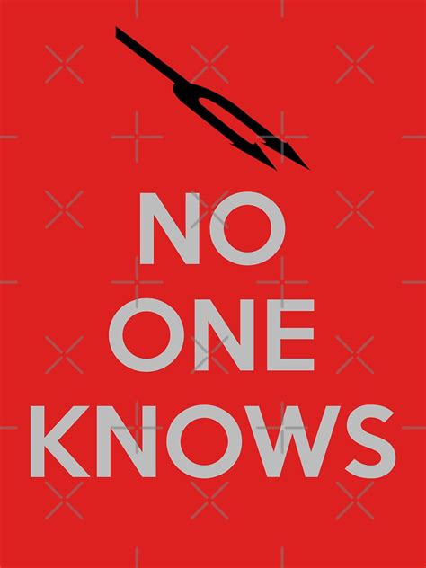 "No One Knows" Essential T-Shirt for Sale by Ryan Arthur | Redbubble