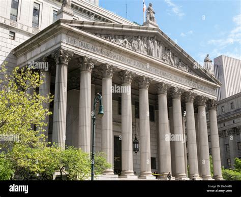 New York State Supreme Court Building, 60 Centre Street, NYC Stock ...