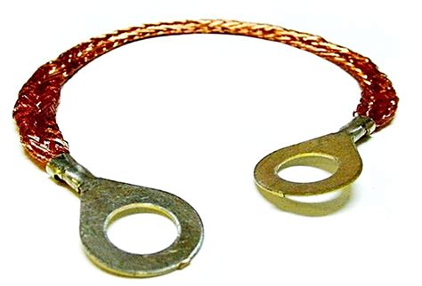 Universal 8" Braided Copper Wire Ground Strap 10AWG – Jurassic Classic Auto Parts