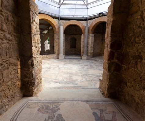 Premium Photo | Mosaics of frigidarium. villa romana del casale, piazza armerina