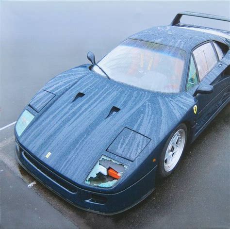 Ferrari F40 Painting in 2022 | Ferrari f40, Car painting, Car