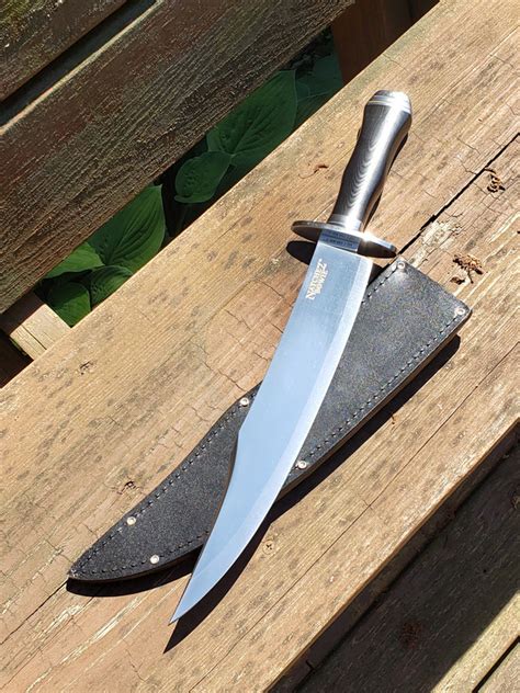 WTS: Cold Steel Natchez Bowie in San Mai III w/ Leather Sheath (DeMotte ...