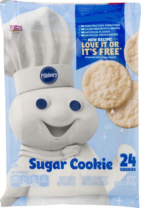 Pillsbury Sugar Cookie Dough - 24 CT Pillsbury(18000817726): customers ...