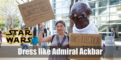 Admiral Ackbar Costume for Halloween