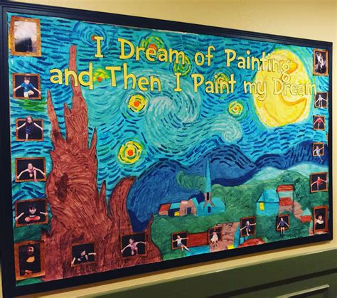 Students recreated Van Gogh's Starry Night & pictures of them "coming ...