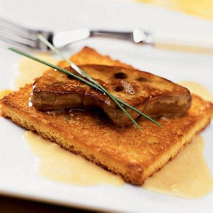 Seared Foie Gras with Ginger Cream Recipe – Sunset Magazine