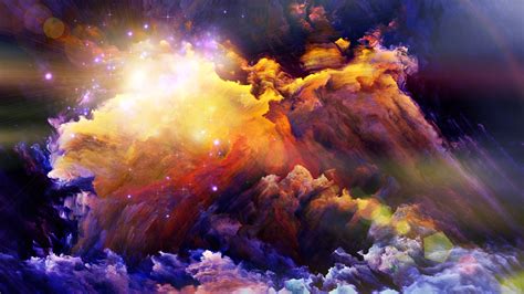 digital art, Abstract, Space, Universe, Stars, Colorful, Lens flare, Shining Wallpapers HD ...