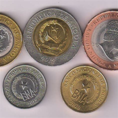 Angola - set of 5 unc coins - KB Coins & Currencies