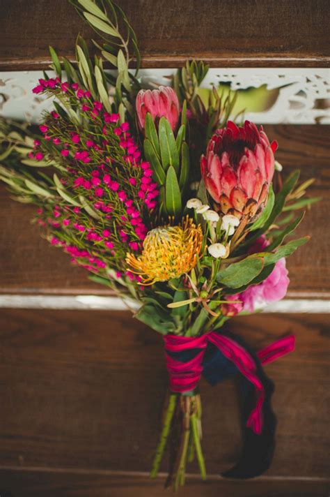 Beautiful Protea Bouquet Wedding Ideas 34 | Beautiful flowers, Protea ...