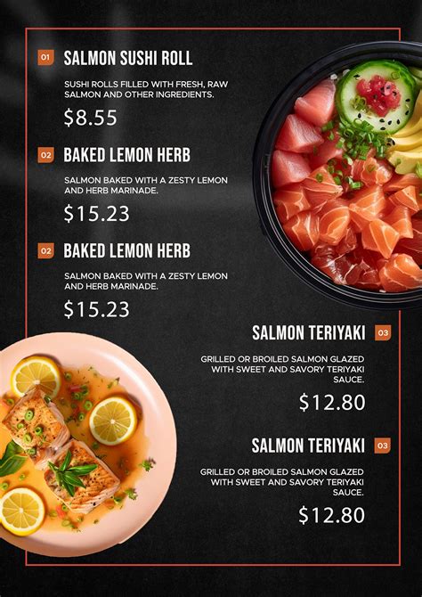 Restaurant Menu ( Sea Food ) :: Behance