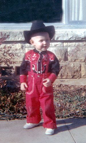 Cowboy Craigie, 1962 | One of my stylin' red cowboy outfits … | Flickr