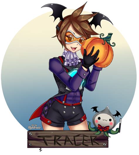 Halloween Tracer by Hyldenia on DeviantArt