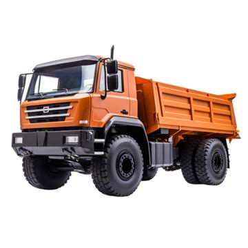 Hd Dump Truck Isolated On Transparent Background, Dump Truck Isolated On Transparent Background ...