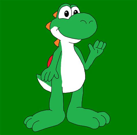 Yoshi (Barefoot version) by JohnHall -- Fur Affinity [dot] net