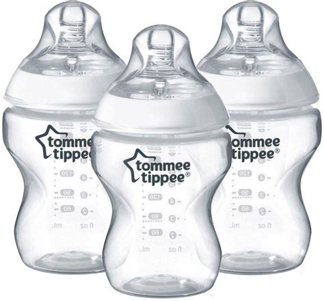 Tommee Tippee Closer to Nature 260ml x 3 Bottles 0m+ in 2020 | Baby bottles, Natural baby, Bottle