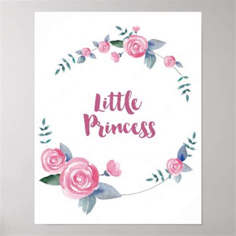 Little Princess Quote Poster | Zazzle