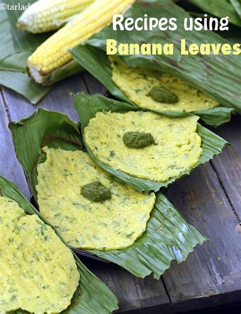 34 banana leaves recipes | Tarladalal.com