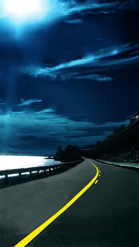 Highway Nights iPhone 5s Wallpaper Download | iPhone Wallpapers, iPad ...