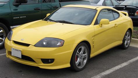 Hyundai Tiburon technical specifications and fuel economy