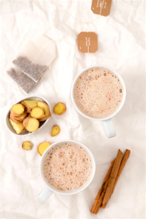 Ginger Tea Latte. - This ginger tea latte is perfect for Christmas and ...